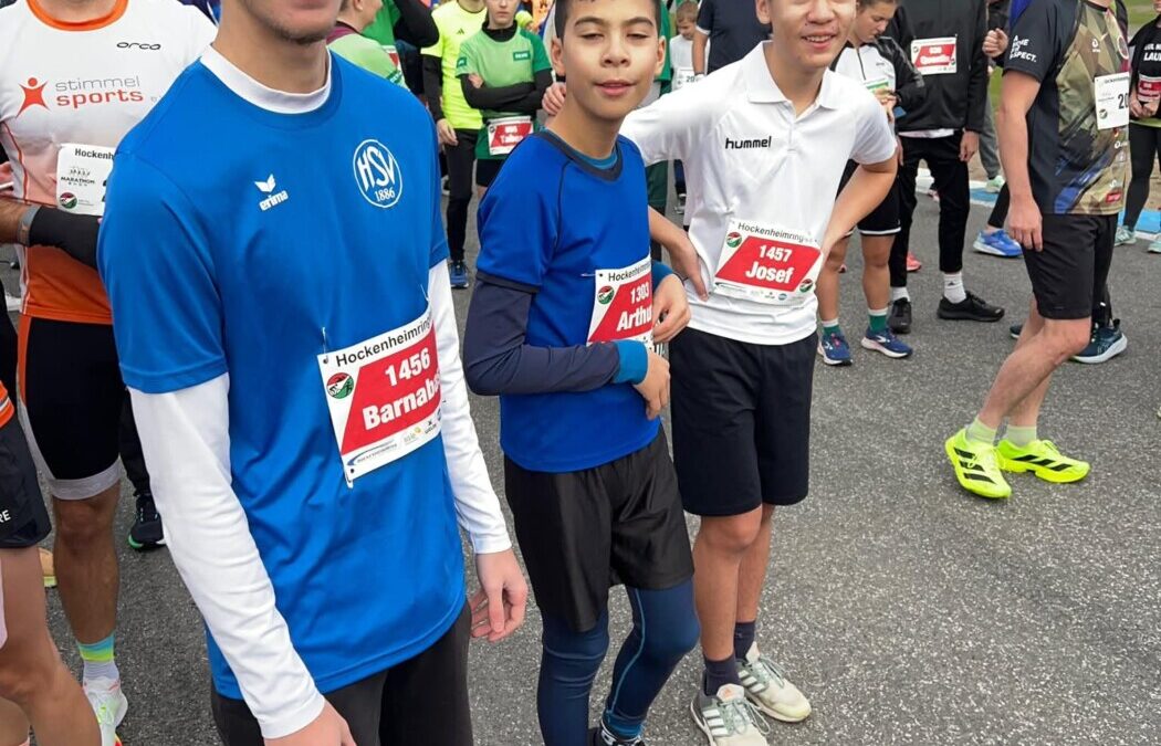 Leichtathleten beim Hockenheimring-Lauf 2025